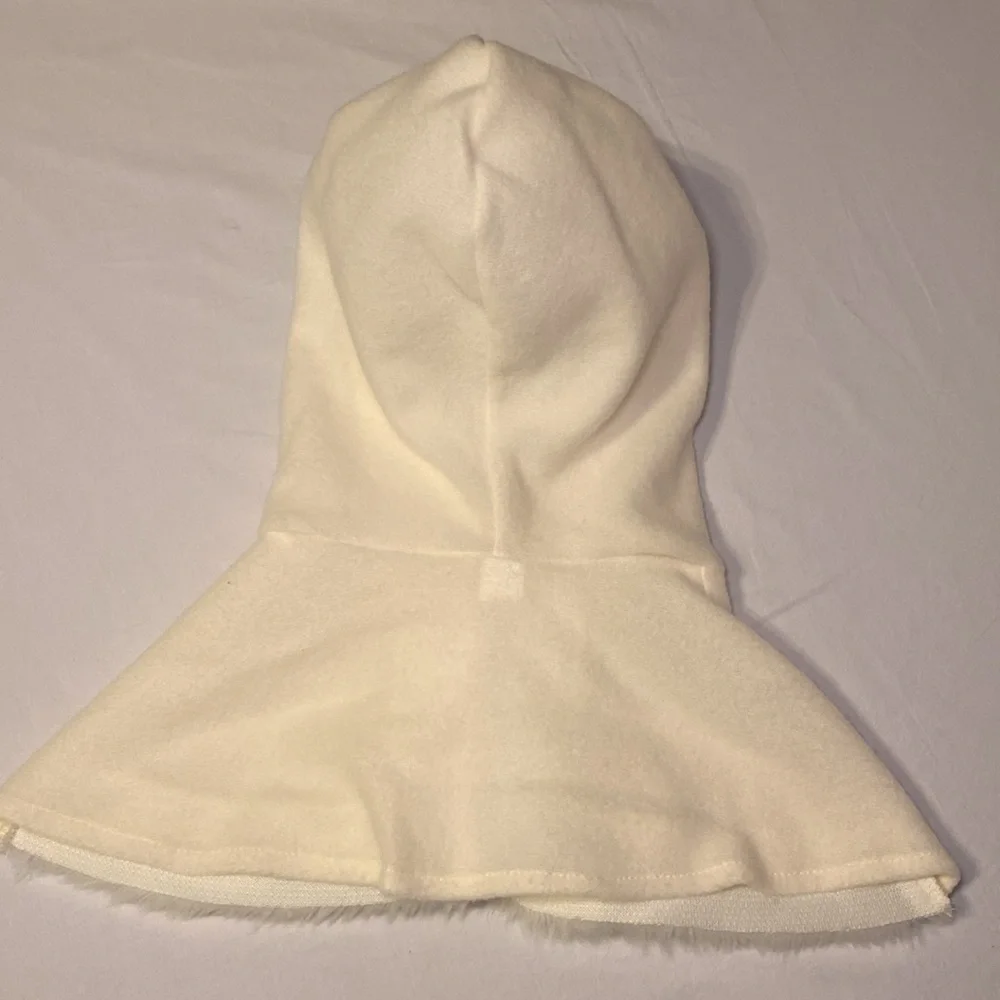 Snow Queen Cream and Silver Kids 2-Piece Costume Size Large 10-12 EUC